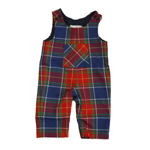 Classic Prep Boys Scottish Tartan Romper size: 6-9 Months